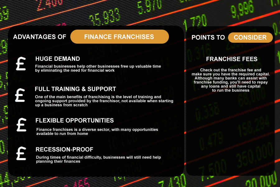 Finance Franchises Infographic