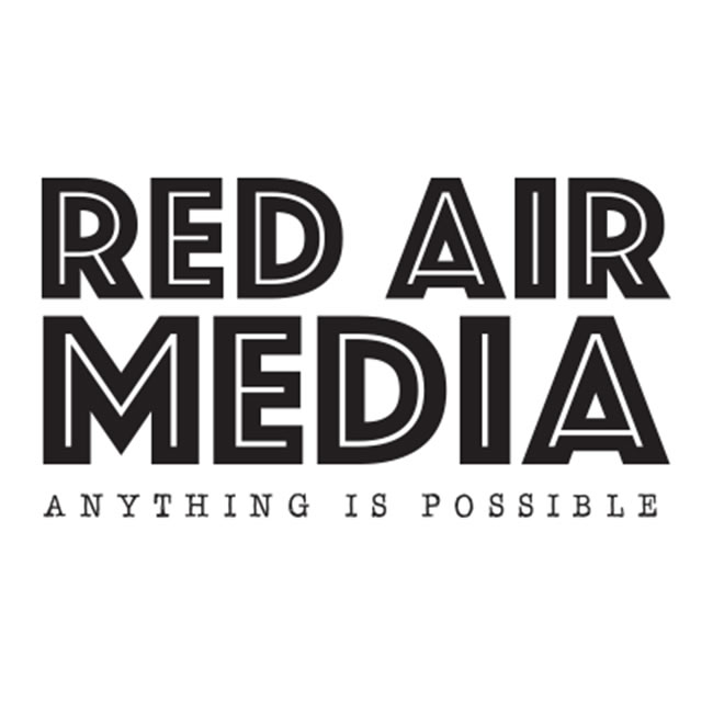 An image showing Red Air Media Franchise logo