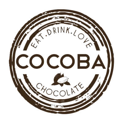 An image showing Cocoba Chocolate Café Franchise logo