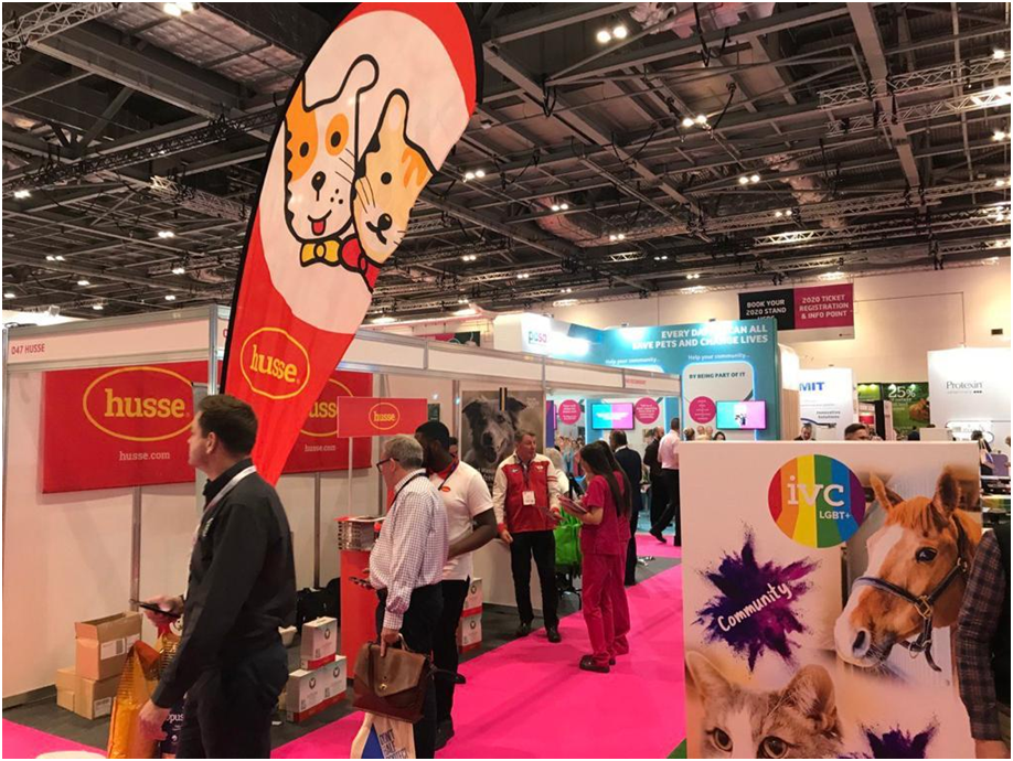 Husse regularly attend franchise exhibitions